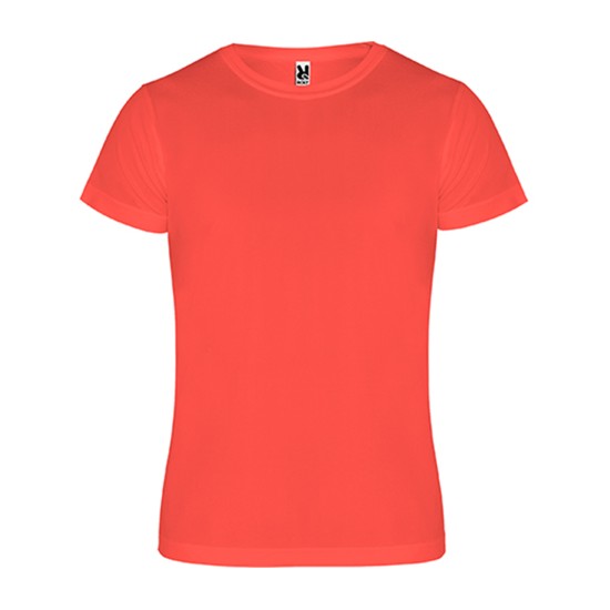 Футболка Camimera 135, TM Roly-0450(Roly) fluor coral - 0450234